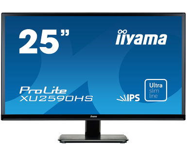 iiyama - ProLite XU2590HS-B1 25” monitor with IPS panel and ultra 