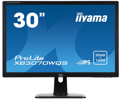 iiyama - ProLite XB3070WQS-B1 30” AH-IPS LED-backlit screen 