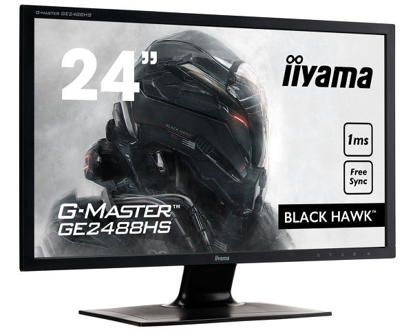 G-MASTER GE2488HS-B2 - Black Hawk - 24" Pro-Gamer-Monitor mit 1ms Reaktionszeit