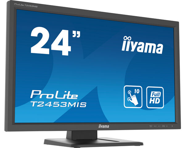 ProLite T2453MIS-B1 - 24" 10 point Touch monitor based on IR Touch technology