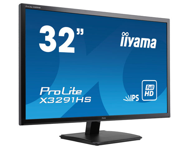 ProLite X3291HS-B1 - 32" méretű Full HD monitor AH-IPS panellel és kékfénycsökkentés funkcióval