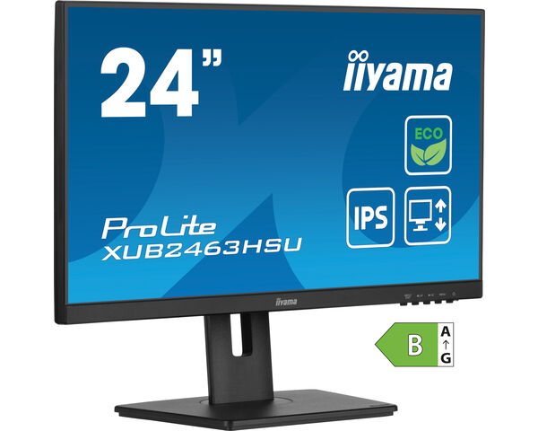 ProLite XUB2463HSU-B1 - Écran 24" IPS, Full HD avec classe énergétique B