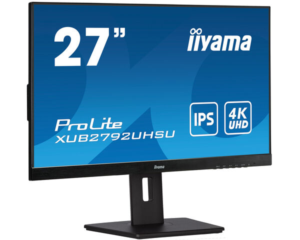 ProLite XUB2792UHSU-B5 - 27” Ultra slim design IPS monitor met 4K resolutie