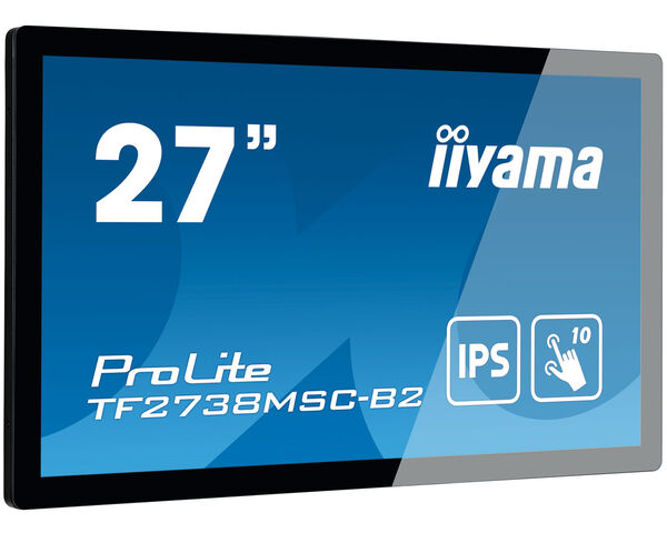 ProLite TF2738MSC-B2 - 27" (68,6 cm) 10pt Open-Frame Touch-Monitor mit Edge-to-Edge Glasdesign