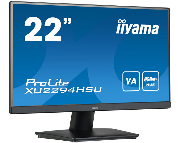 ProLite XU2294HSU-B2 - 21.5" (54.5cm) Full HD Monitor mit VA-Panel-Technologie