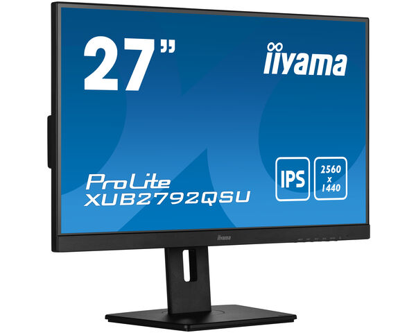 ProLite XUB2792QSU-B5 - 27 '' (68.5 cm) Monitor mit IPS-Panel-Technologie, Edge-to-edge-Design und WQHD-Auflösung