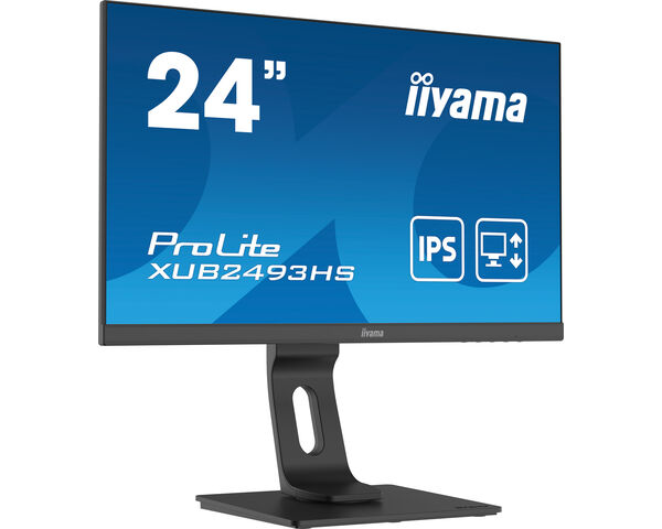 ProLite XUB2493HS-B4 - 24” IPS 3-side borderless monitor with height adjustable stand