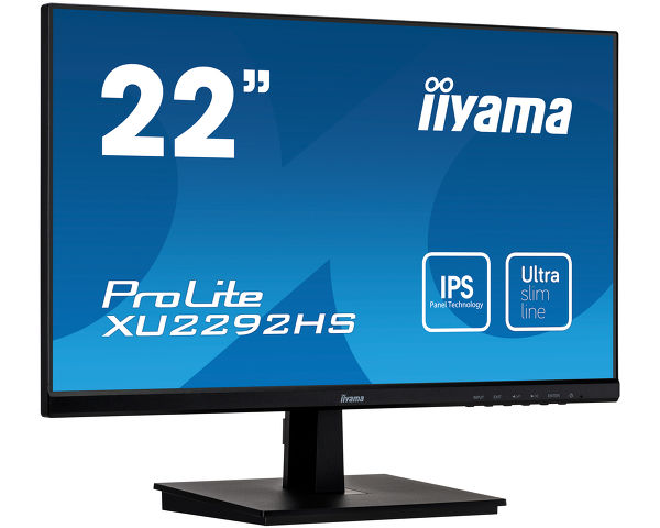 ProLite XU2292HS-B1 - 22” Full HD  monitor with IPS Panel Technology
