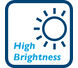 High brightness Touch