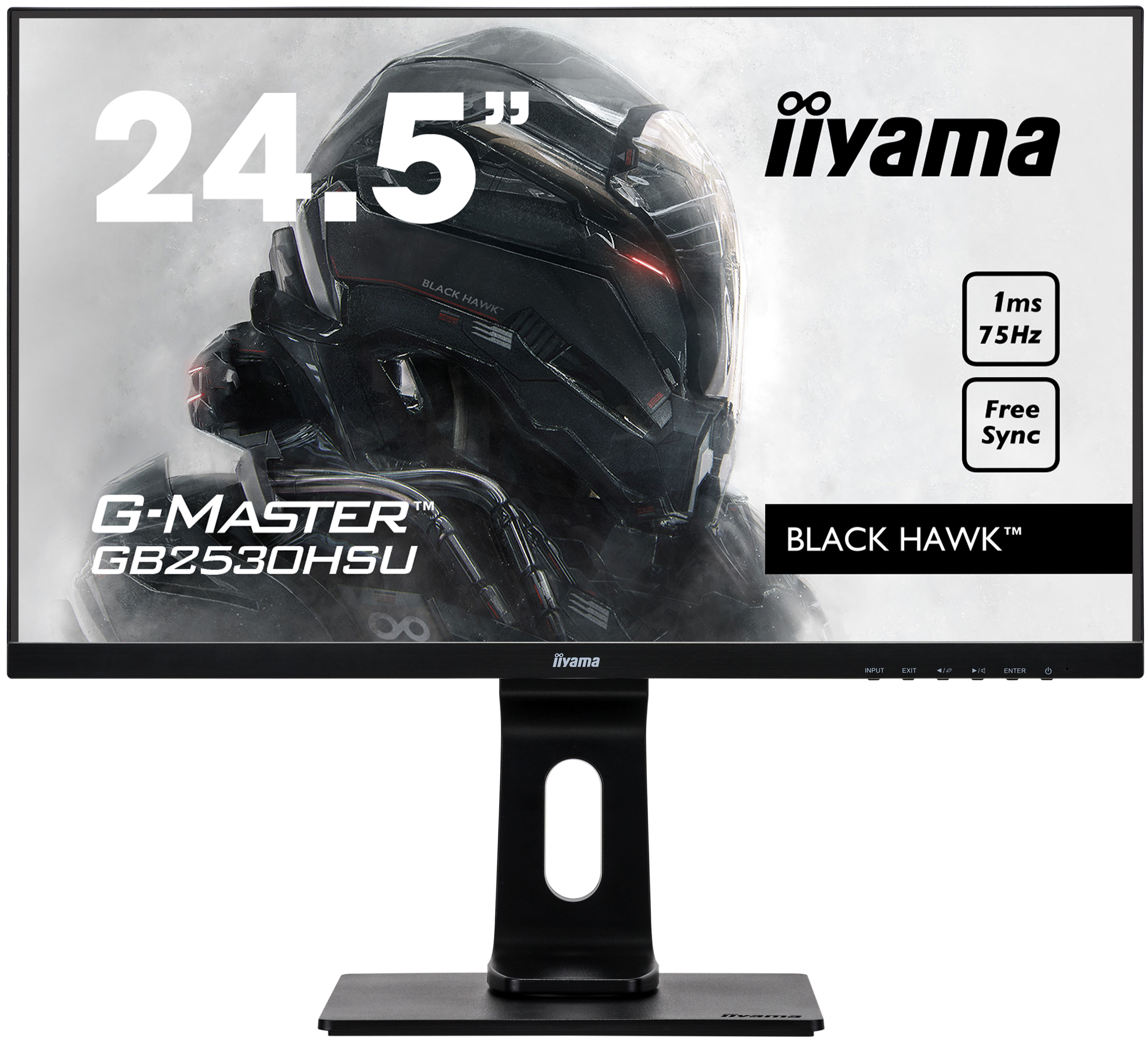 Iiyama G Master Gb2530hsu B1 Black Hawk Get In The Game