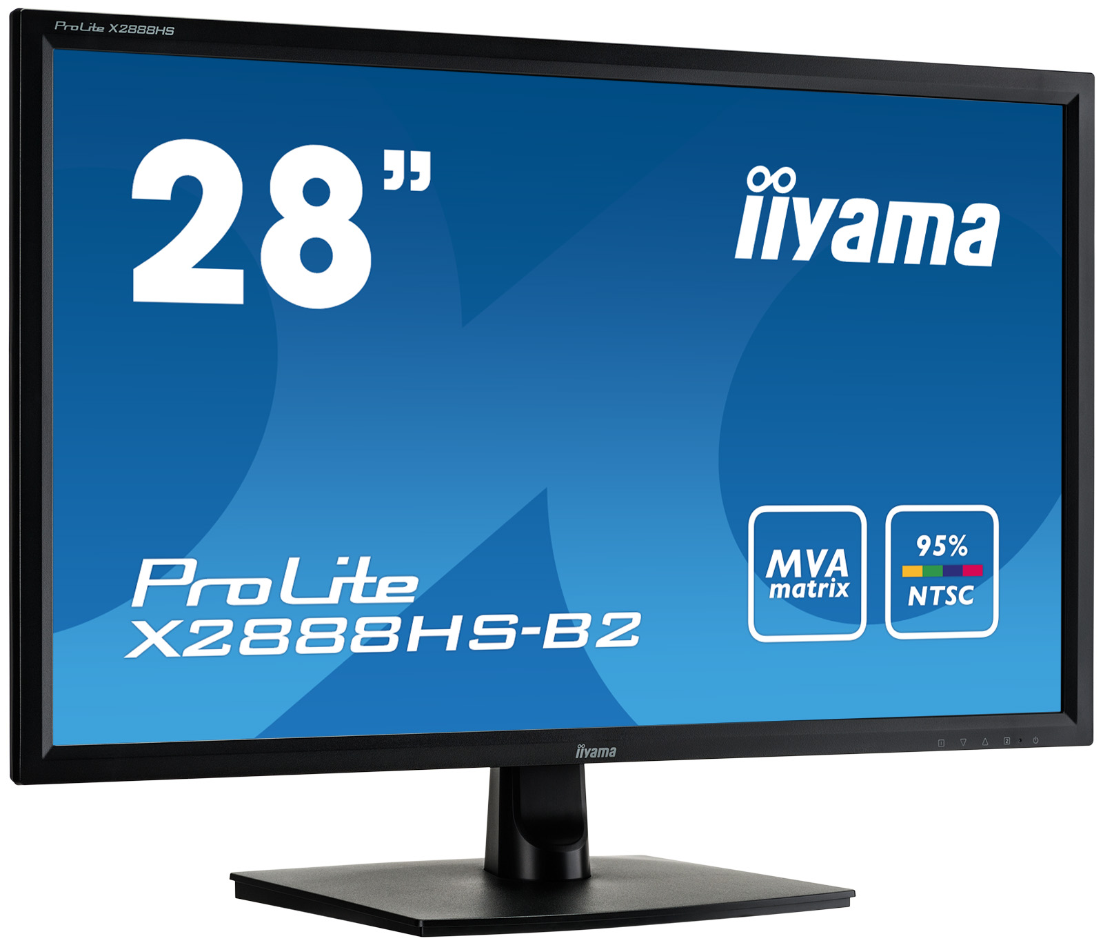 iiyama - ProLite X2888HS-B2 High-colour gamut 28” screen perfect 