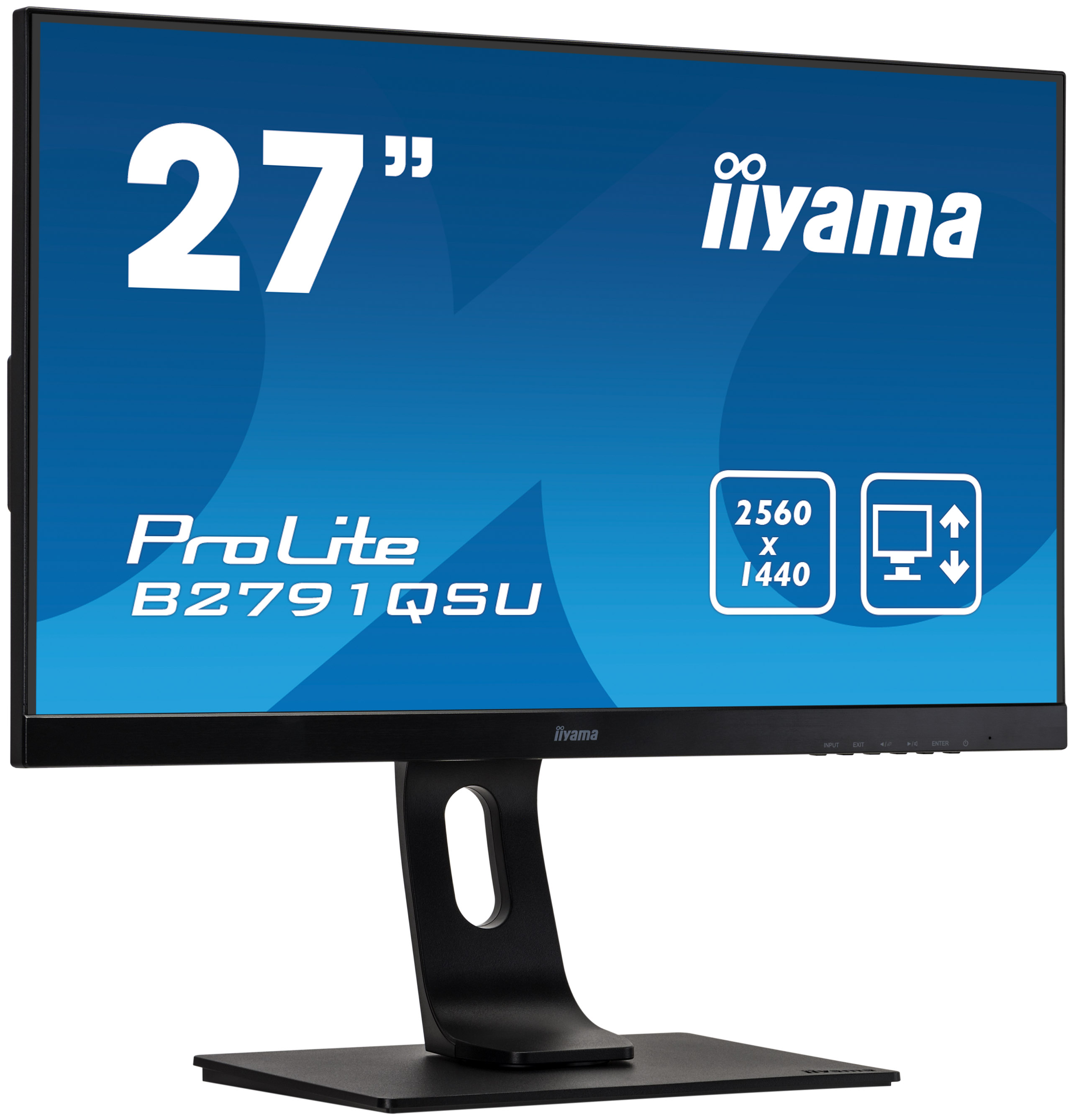 Iiyama Prolite B2791qsu B1 27 Wqhd Monitor Providing Extra Workspace And Flexibility