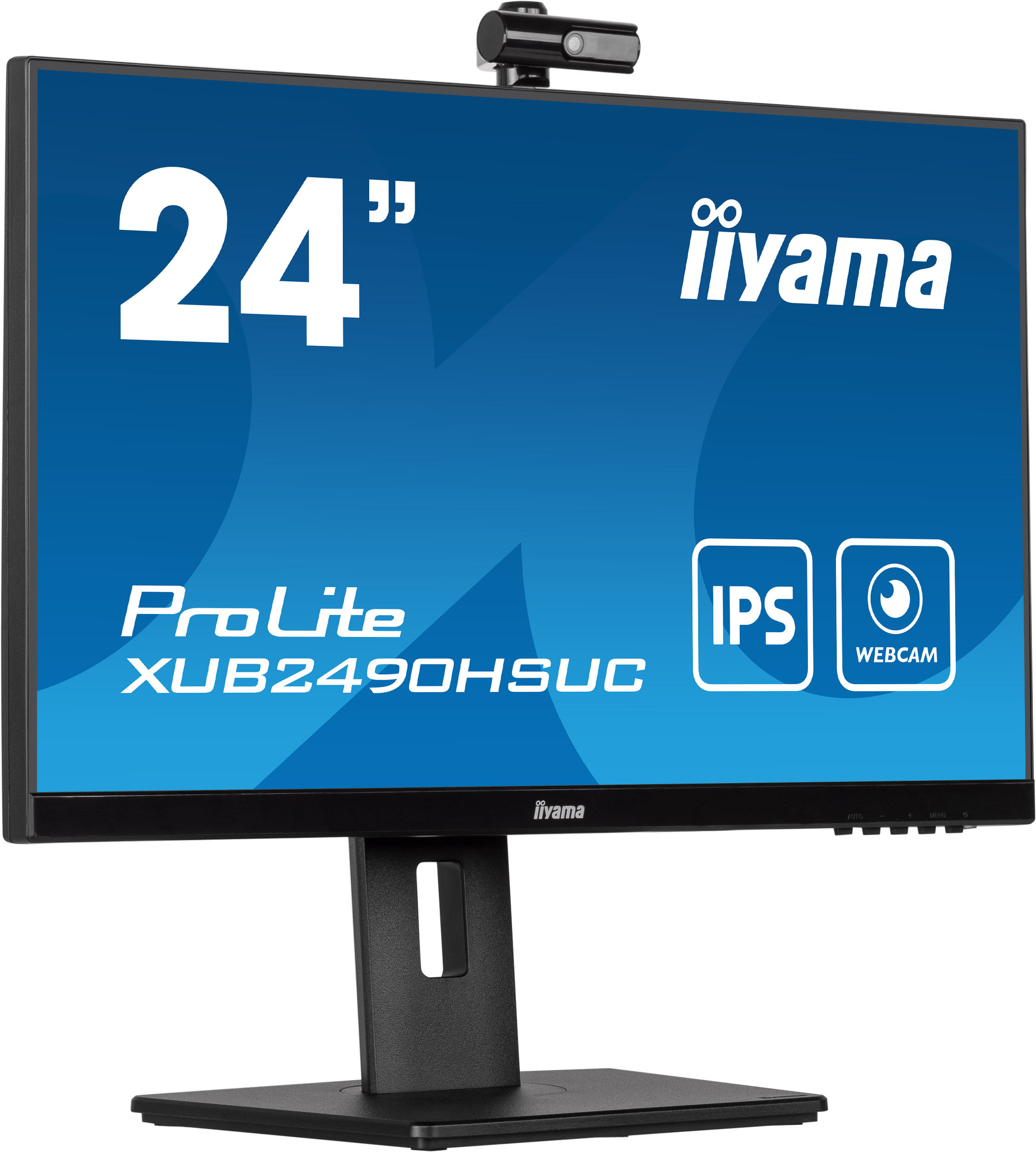 Iiyama Prolite Xub Hsuc B Ips Monitor With A Fhd Camera And