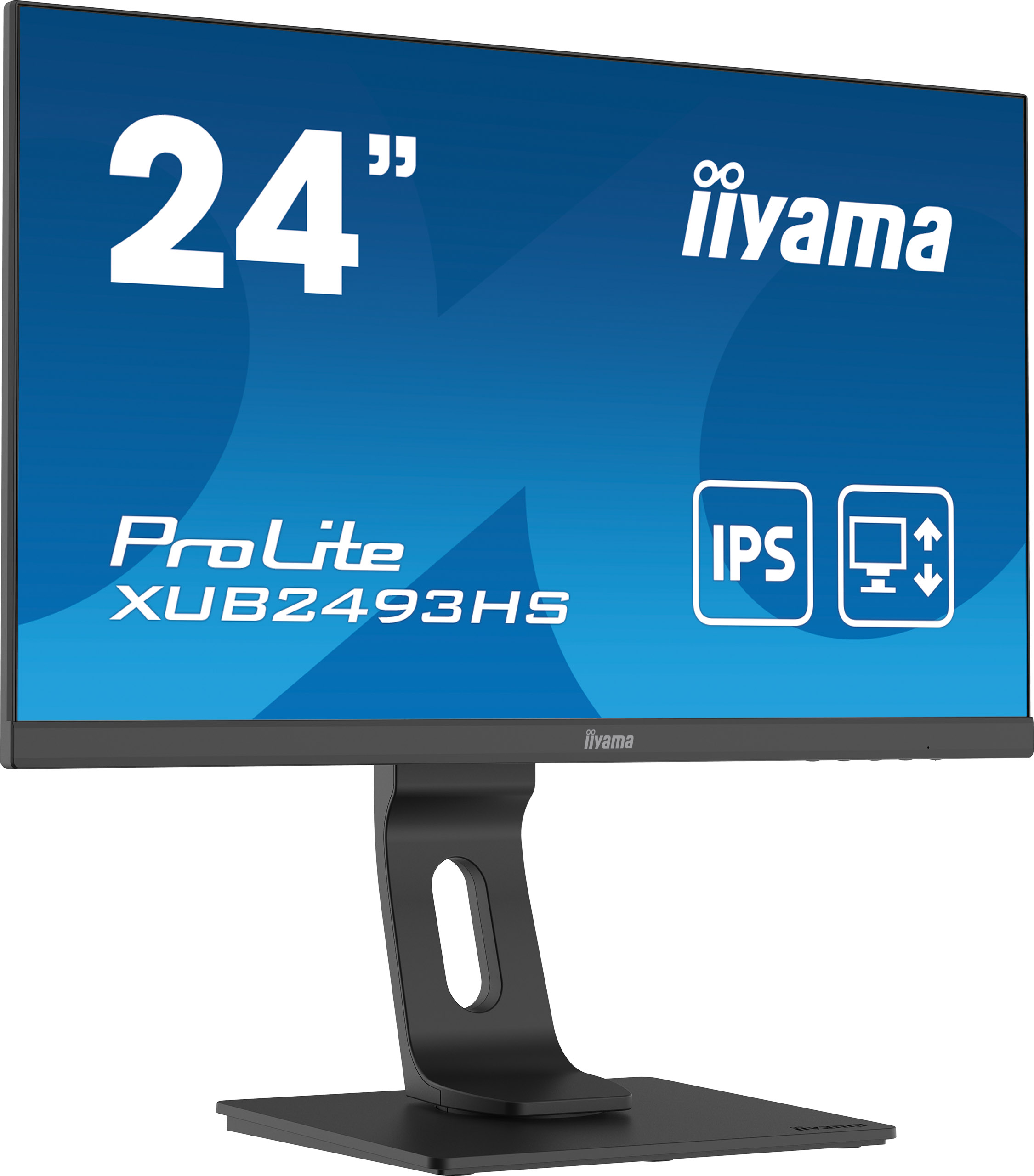 Iiyama - ProLite XUB2493HS-B4 24” IPS 3-side Borderless Monitor With ...